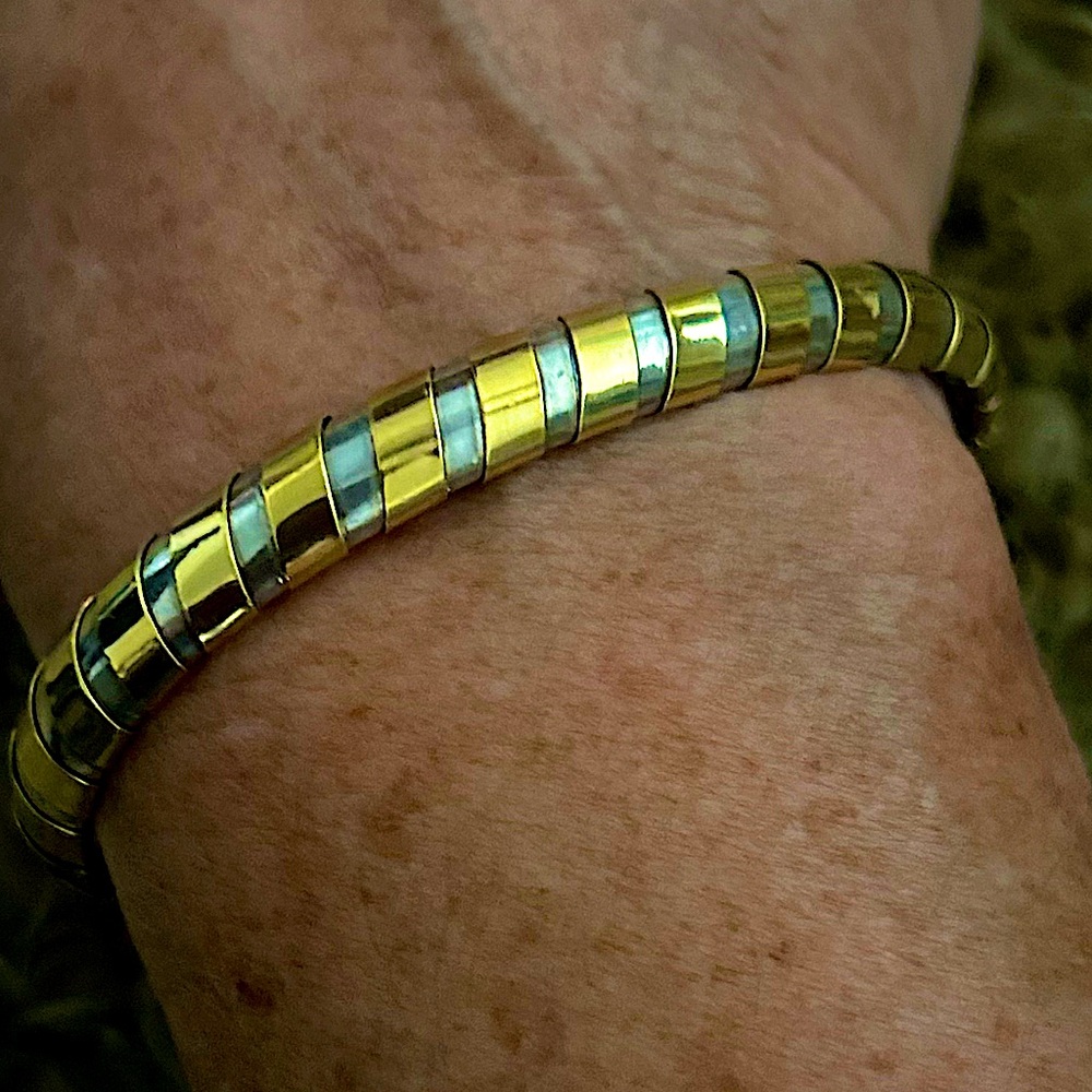 CARTIER VINTAGE & VERY RARE TUBOGAS 18K YELLOW GOLD & Sterling Cuff.  30 Grams - Picture 12 of 12